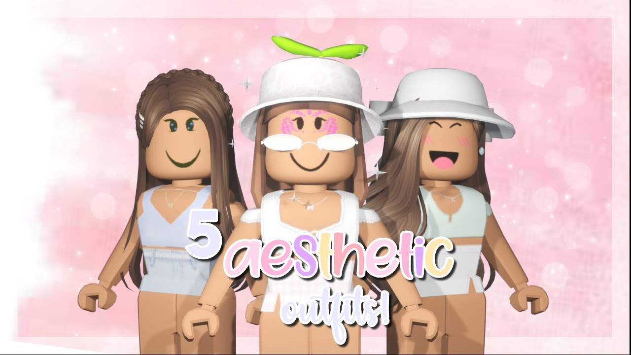 5 Aesthetic Outfits Roblox Youtube