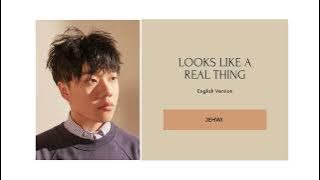 JeHwi - LOOKS LIKE A REAL THING | Snowdrop OST English Version | Easy Lyrics