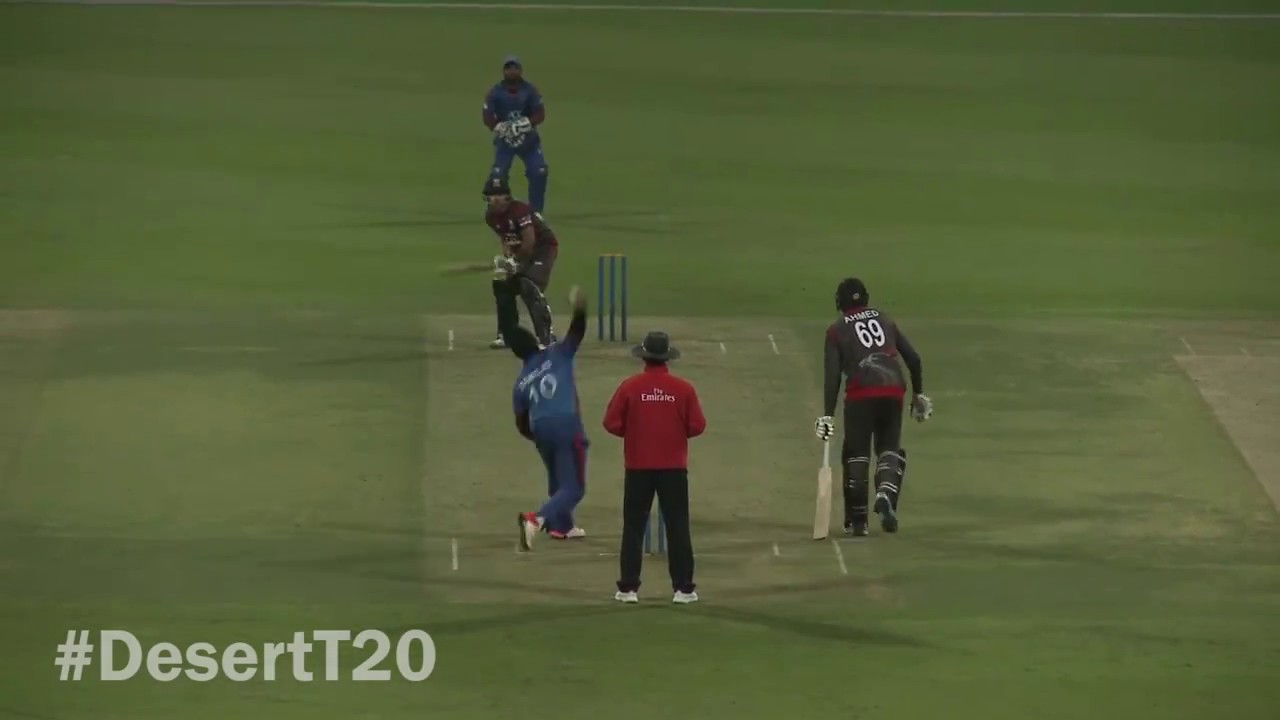 Cricket Batsman Bowled In The Most Bizarre Way YouTube