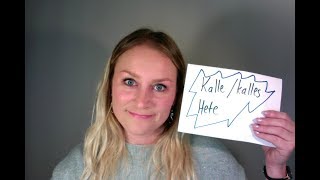 Video 260 Å kalle, å kalles, å hete