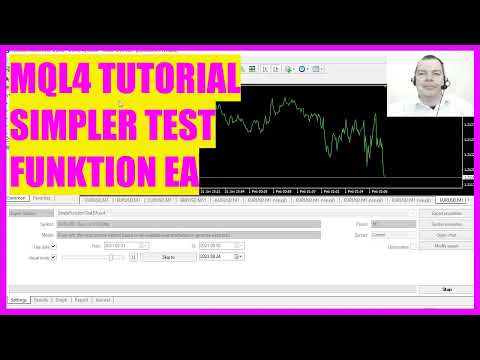 MQL4 TUTORIAL - SIMPLER TEST FUNCTION EXPERT ADVISOR