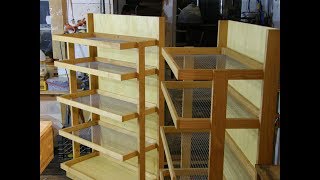 Super Fast Woodworking Potato Chip Racks Amazing Skill