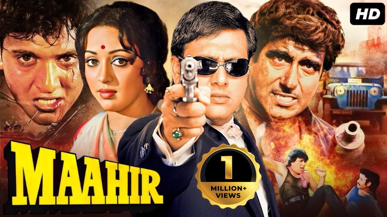 Govinda's MAAHIR (1996) Full Hindi Action Movie | Hema Malini | Bollywood Movie | माहिर मूवी