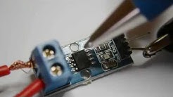 ACS712 Measuring up to 31 Amps solar panel current ADC