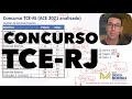 Concurso TCE-RJ Análise do último edital e dicas de estudo
