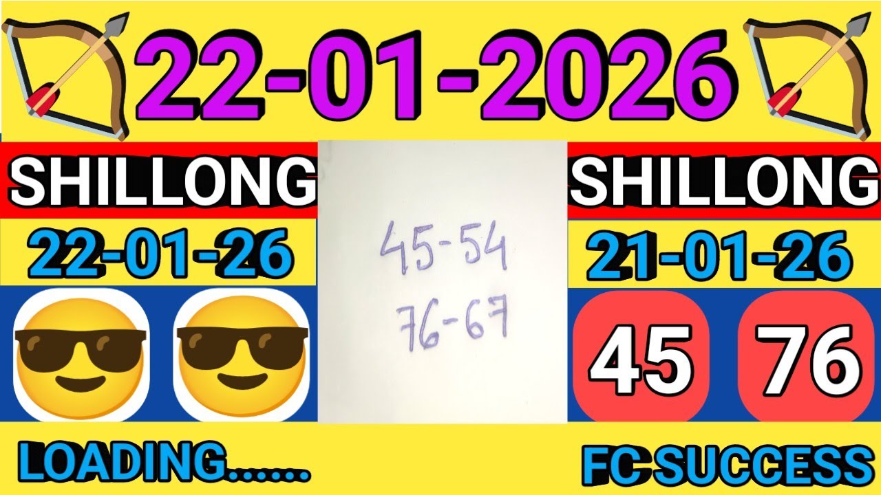 22-01-26 Shillong Teer Common Number Shilong Teer Target Number Teer Original 