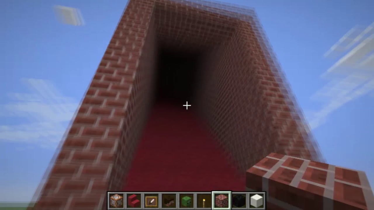 Making Minecraft Endless Stairs In Minecraft