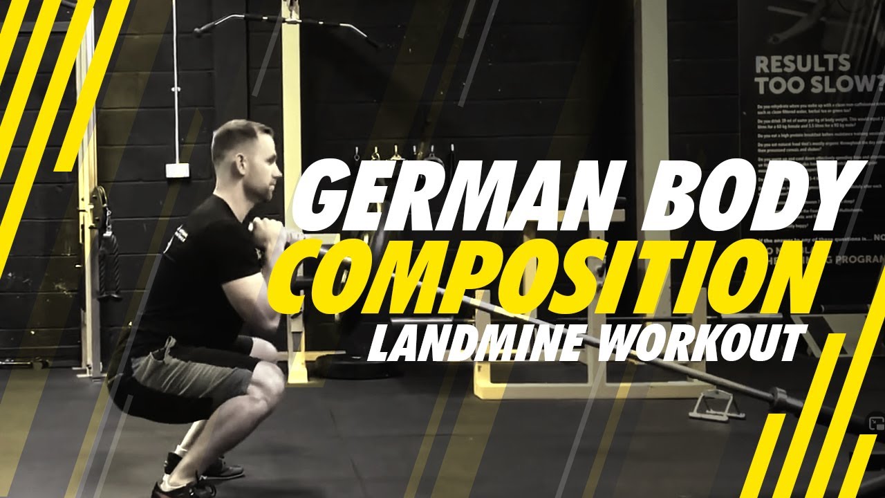5 Day German Body Comp Workout Routine for Weight Loss