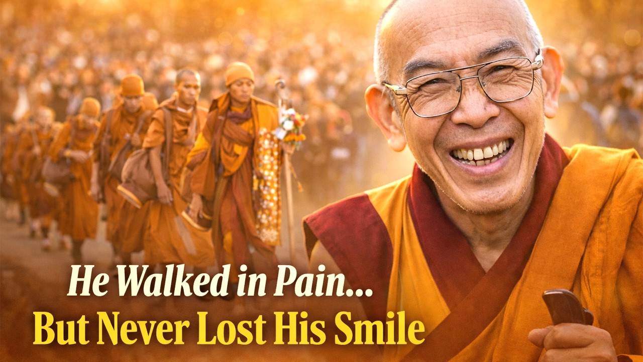 He Walked in Pain But Never Lost His Smile