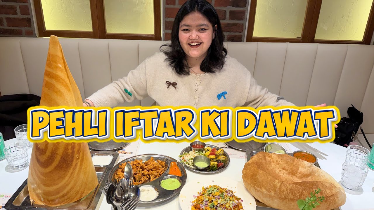 Proper Desi Iftari 😍| Pehli Iftari ki Dawat In Korea 🇰🇷| Desi Korean 