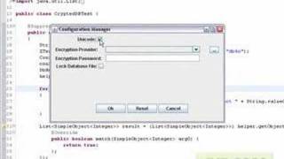 Db4o OM Configuration DEMO (Spanish)