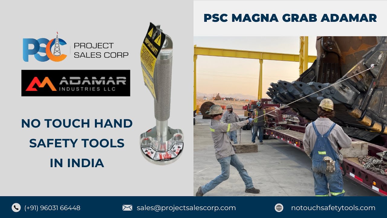 PSC MAGNA GRAB ADAMAR | NO TOUCH HAND SAFETY TOOLS IN INDIA - YouTube