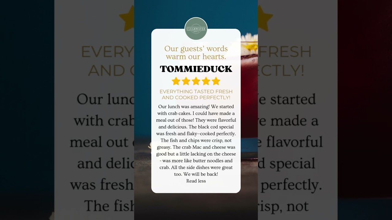 #ClearwaterRestaurant
