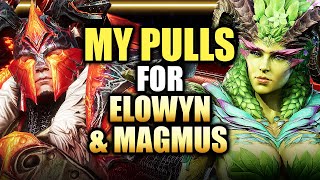 I am dumb and pulled on the Magmus & Elowyn Banner ... ⁂ Watcher of Realms