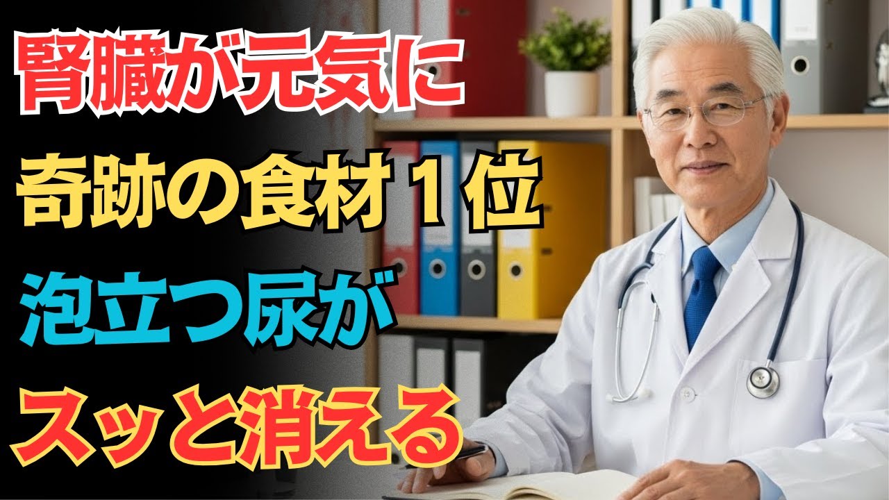 【医師が注意】腎臓は五〇％壊れるまで自覚できない｜透析を防ぐ七つの食事と十の習慣｜医師の記録