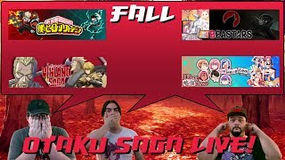 OTAKU SAGA LIVE! | Anime Reaction: Fall '19 week 8 Monday Edition