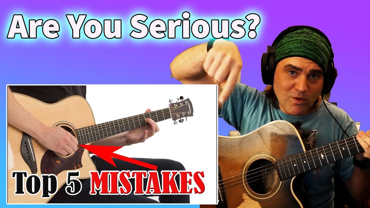 Guitarist React To 5 Mistakes Beginners Make Reaction When Learning 