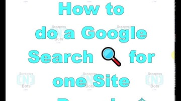 How to do GOOGLE IMAGE SEARCH 🔍 SINGLE WEBSITE or Domain 🕸
