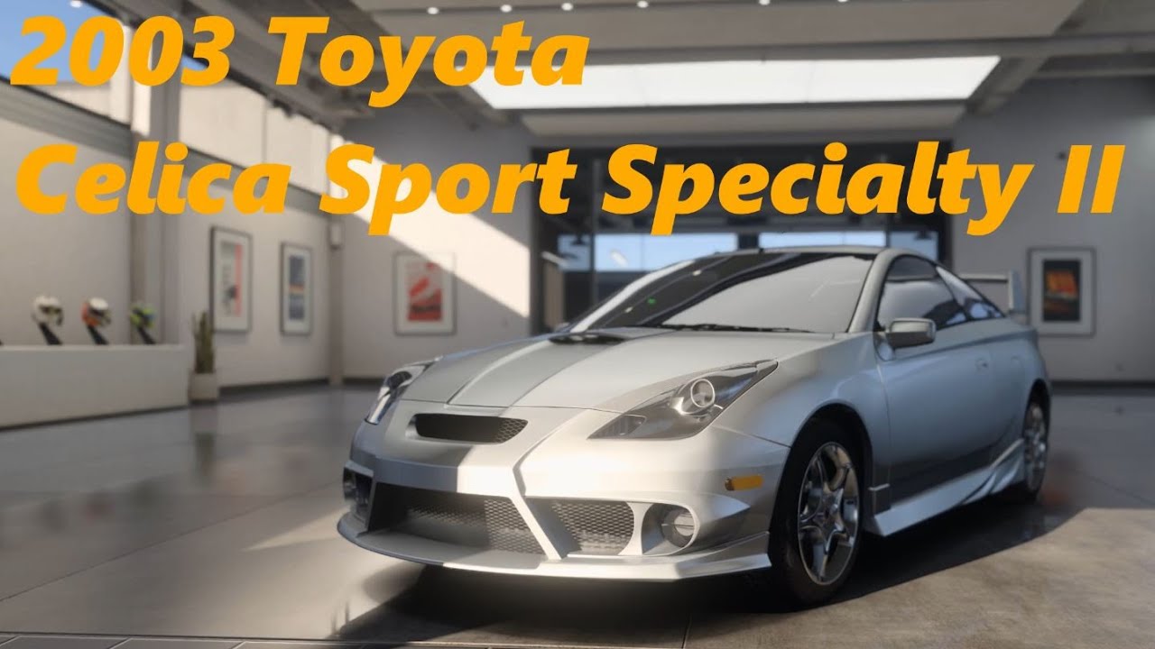 Forza Motorsport (2023) All Cars - 2003 Toyota Celica Sport Specialty ...