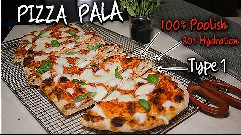 Impasto PIZZA PALA 100% POOLISH - Idratazione 80% - Farina Tipo 1 (Ricetta Speciale per Pizza)