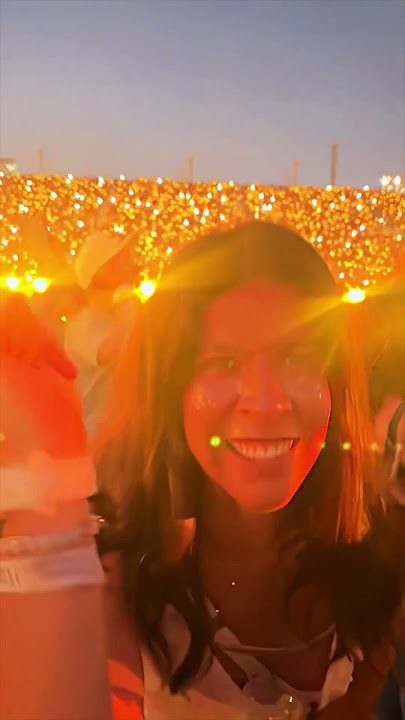 Coldplay Concert Magic 😍
