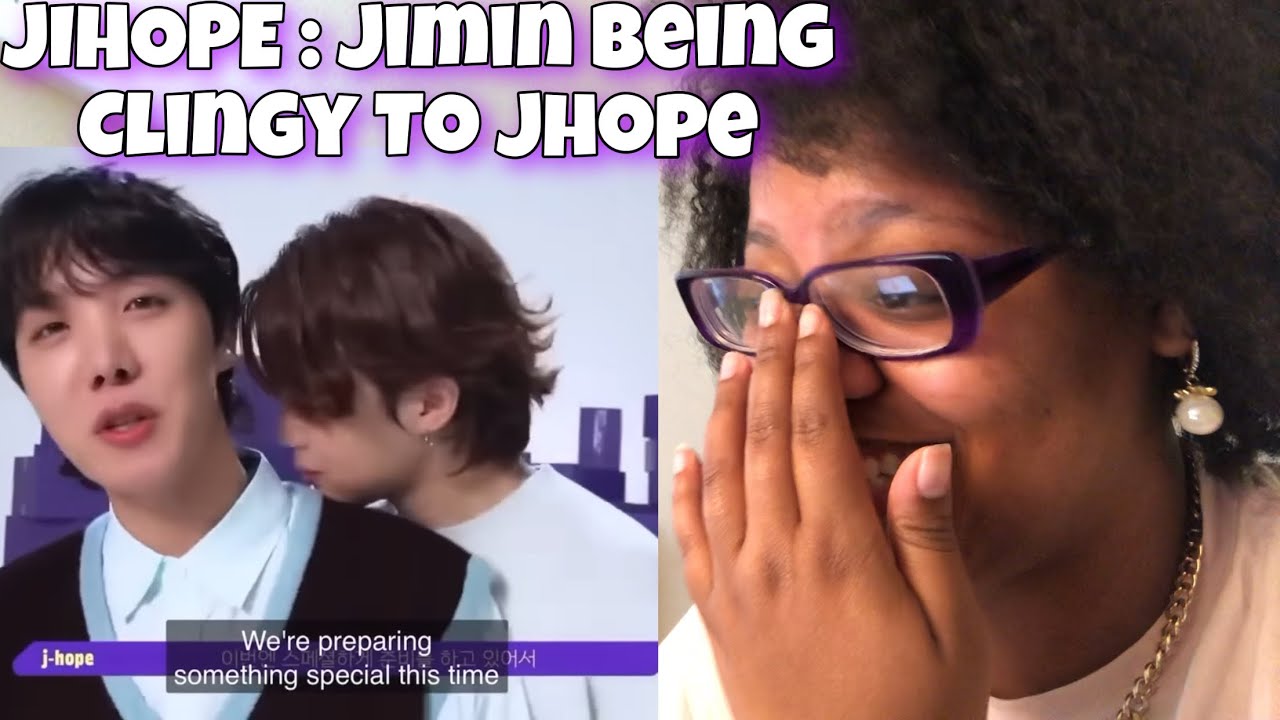 JIHOPE: JIMIN BEING CLINGY TO JHOPE *Reaction*