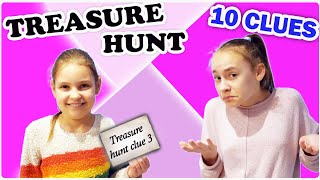 Treasure Hunt Challenge with 10 Clues with Answers