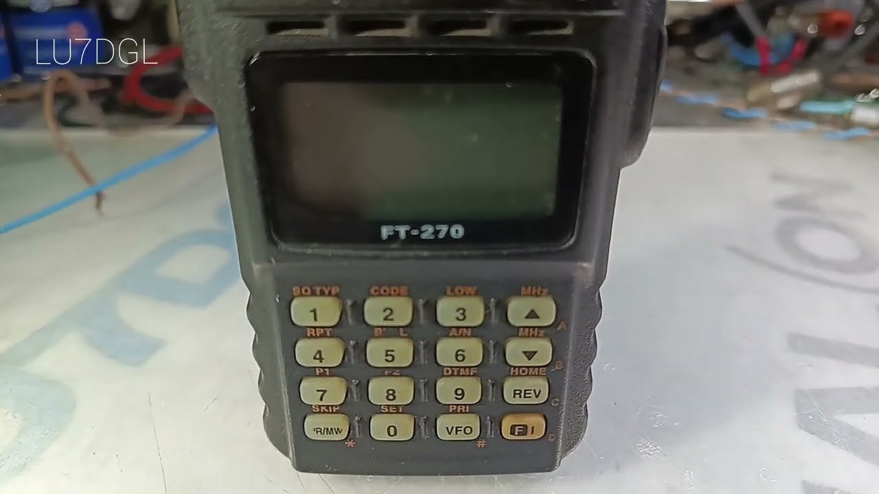 YAESU FT 270 (without TX and without RX) - YouTube