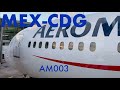 Flight report Mexico-Paris CDG Aeromexico 787-9