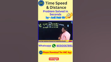 Time, Speed and Distance problems | ‎@anilnair822  #time #speed #distance #maths
