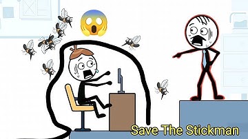 Save The Stickman - Gameplay Walkthrough All Levels Part 1