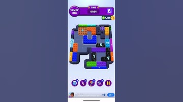 Color block jam 876 (hard) #colorblockjam #colorblockjamgame #games #colorjamgame #colorjam