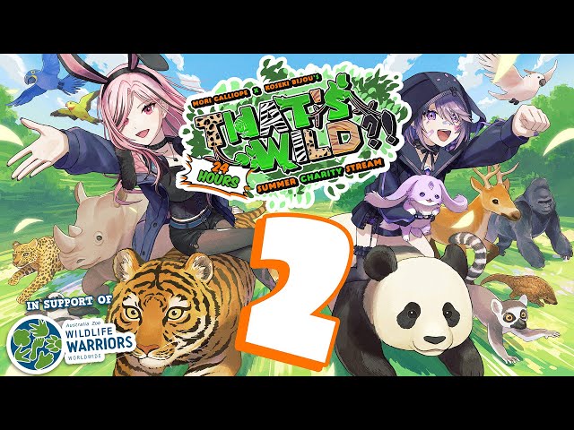 【THAT'S WILD?! 24 HOUR CHARITY STREAM】PART 2 #thatswild2025 #calliolive #kosekibijouのサムネイル