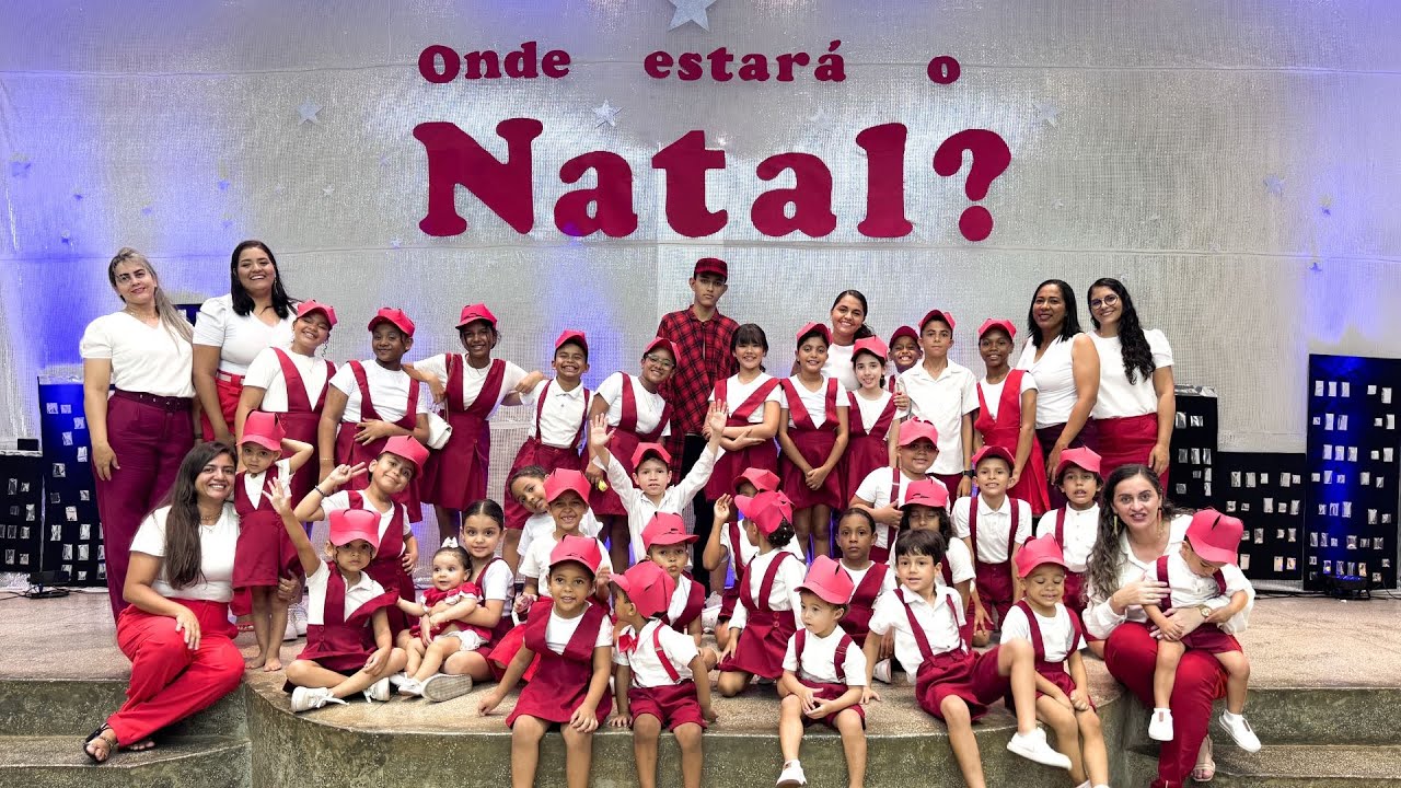CANTATA INFANTIL | ONDE ESTARÁ O NATAL? | IEC SENTO SÉ | 22-12-2024