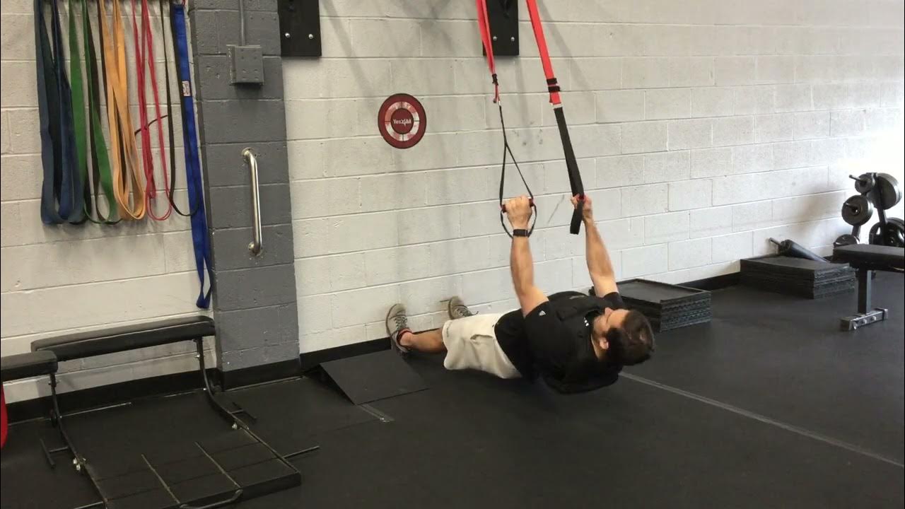 WT VEST TRX INVERTED ROW YouTube
