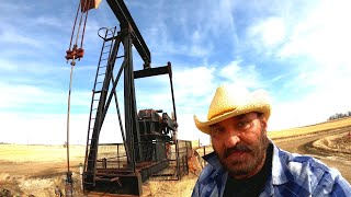 Oil Pump Jack Up Close, Pumping Black Gold 🇨🇦
