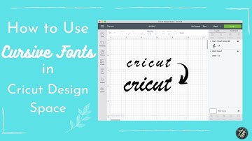 How to Use Cursive Fonts in Cricut Design Space