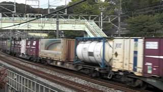 12/10/27 3075レ EF66-125 東戸塚付近にて