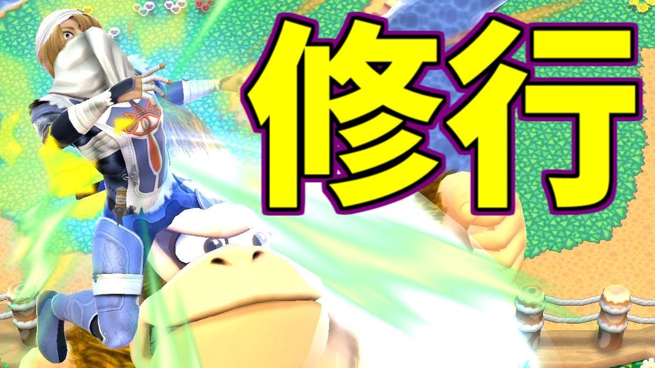 シークドンキーは精神を鍛えられる【スマブラWiiU】