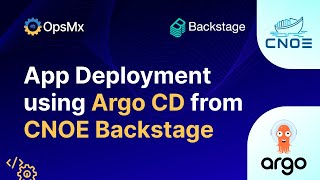 Backstage for Argo CD Deployments | Internal Developer Portal | CNOE