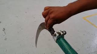 How Ec-Cut Harvesting Tool Working