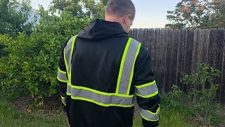 High visibility Hoodie for construction work