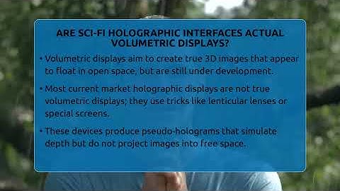 Are Sci-fi Holographic Interfaces Actual Volumetric Displays? - The SciFi Reel