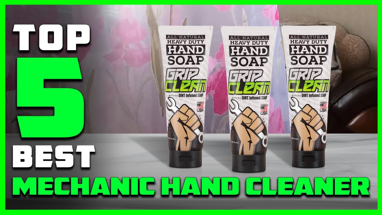 Grip Clean | Hand Cleaner for Auto Mechanics - Heavy Duty Pumice Soap, All Natur