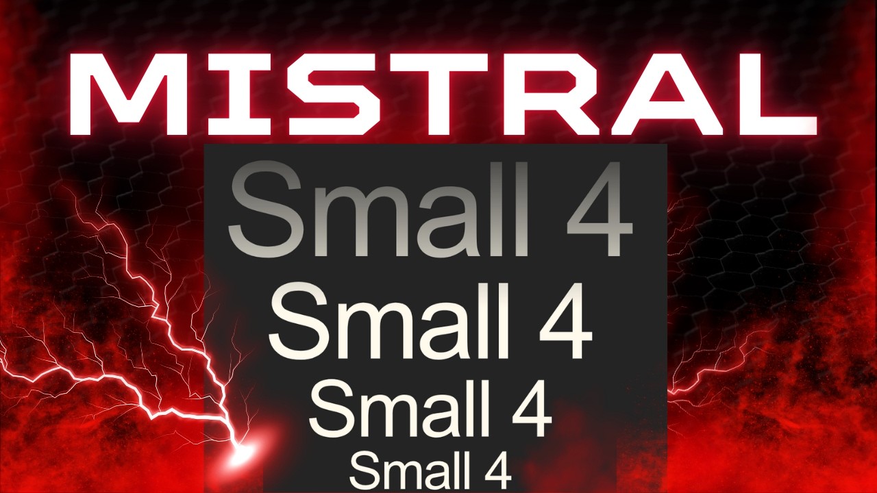 Mistral Small 4 is Here: One Model That Does it All