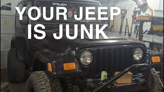 how to find EVERYTHING wrong with your jeep wrangler TJ