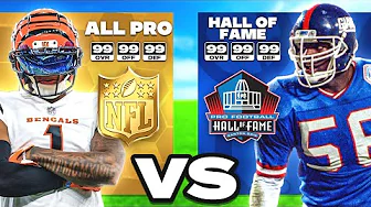 All-Pro vs Hall of Fame, But It's Madden 25