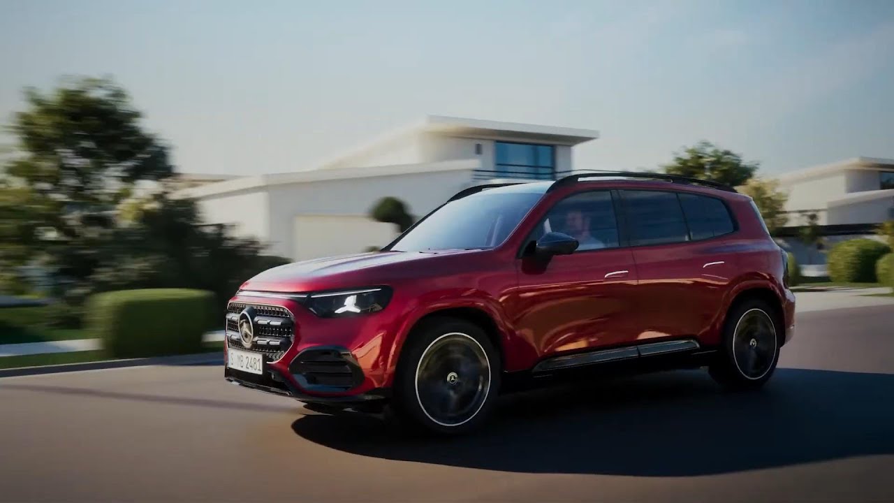 The new Mercedes Benz GLB 2026 advertising 🆕️🚘