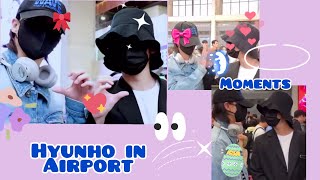 hyunho airport moments 😍 straykids