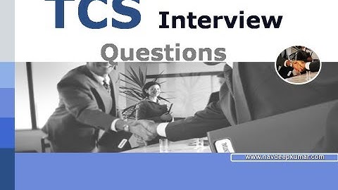TCS Interview Questions